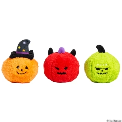 Halloween Plush Monster Pumpkins - 9Pk